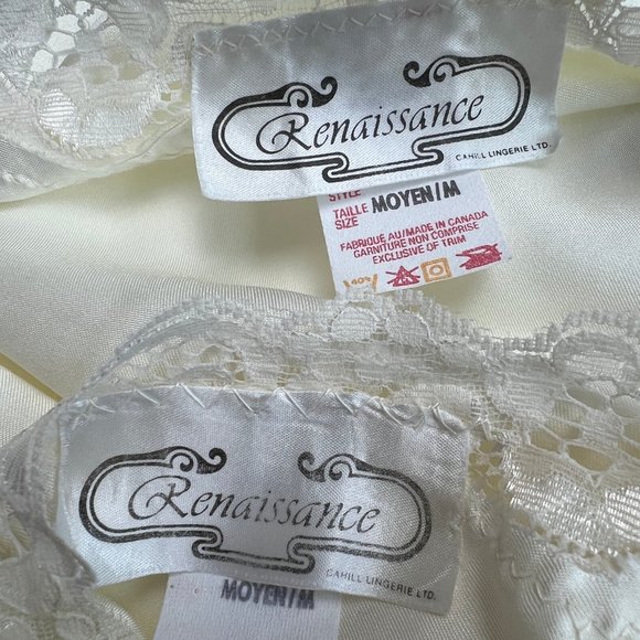 Vintage Silky Nightgown Maxi Slip Dress Set House Coat Robe Mid Century Pajamas - Picture 6 of 9